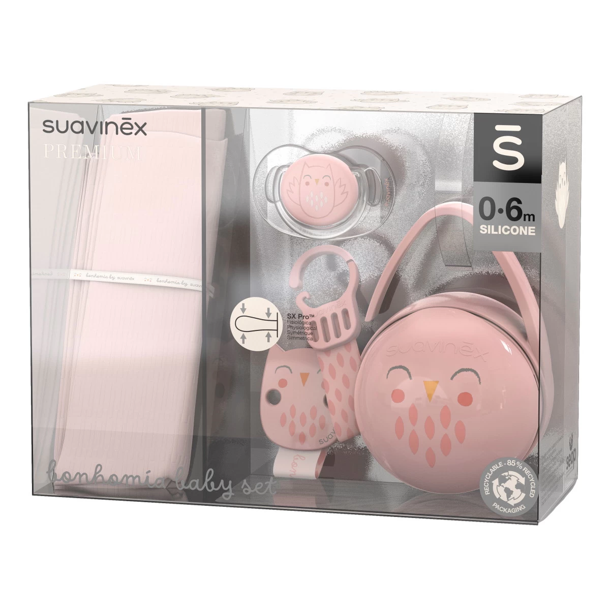 Suavinex Bonhomia Pink Gift Set SXSBZ2080743 - Afbeelding 2