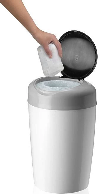 Tommee Tippee Simplee Sangenic Tub Wit/Grijs Luieremmer 87003103 (eco) - Afbeelding 4