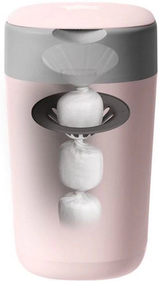 Tommee Tippee Twist & Click Gentle Pink Luieremmer 85100202 (eco) - Afbeelding 2