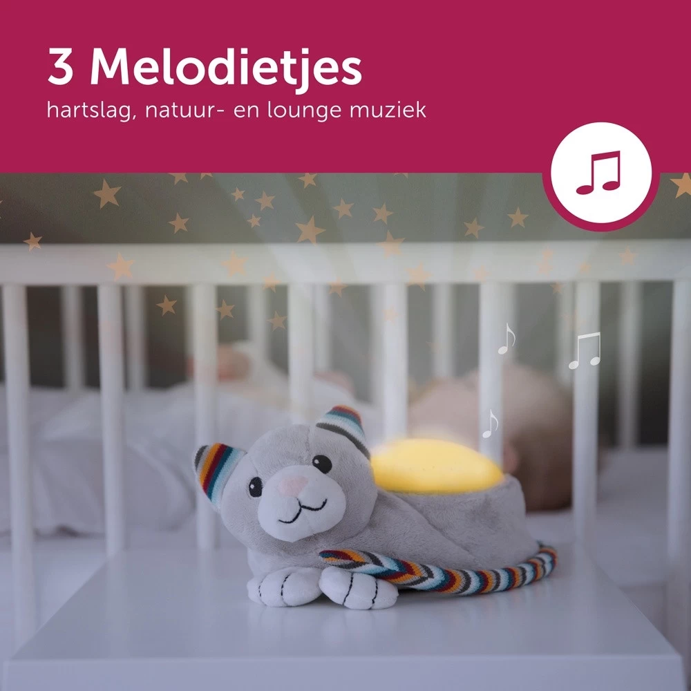 Zazu Kiki De Kat Muzikale Sterrenprojector ZA-KIKI-01 - Afbeelding 5